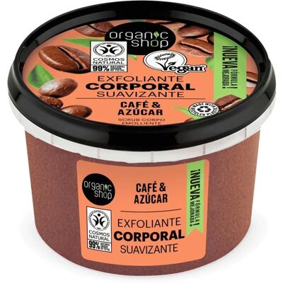 Organic Shop Scrub Corpo al Caffè Brasiliano - Rinnovamento Pelle Organic Shop Scrub Corpo al Caffè Brasiliano - Rinnovamento Pelle