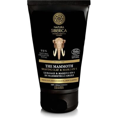 Natura Siberica Mammut Rasierschaum & Maske 2-in-1 Ton 150ml Natura Siberica Mammut Rasierschaum & Maske 2-in-1 Ton 150ml