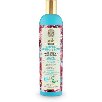 Natura Siberica - Schizandra Ginseng Biotin Shampoo - All Hair Types Natura Siberica - Schizandra Ginseng Biotin Shampoo - All Hair Types