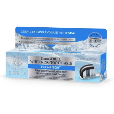 Pastă de dinți Natura Siberica Polar Night - Albire, Naturală, 100g Pastă de dinți Natura Siberica Polar Night - Albire, Naturală, 100g