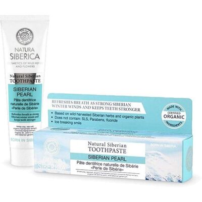 Natura Siberica Siberian Pearl Whitening Zahnpasta - Zahnpasta Natura Siberica Siberian Pearl Whitening Zahnpasta - Zahnpasta