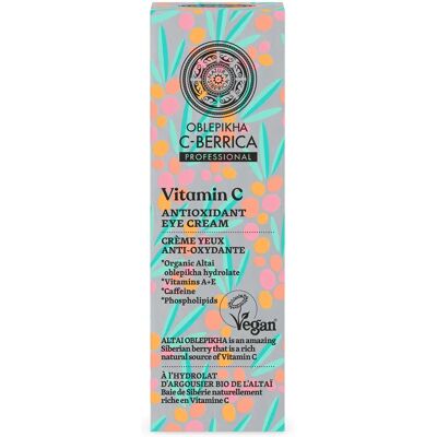 Natura Siberica Oblepikha C-Berrica - Augencreme - Hydratisiert, Reduziert Schwellungen & dunkle Ringe Natura Siberica Oblepikha C-Berrica - Augencreme - Hydratisiert, Reduziert Schwellungen & dunkle Ringe