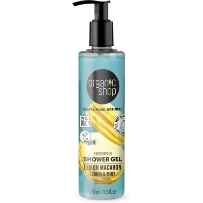 ORGANIC SHOP Zpevňující sprchový gel s citrónem a makaronem - Sprchový gel ORGANIC SHOP Zpevňující sprchový gel s citrónem a makaronem - Sprchový gel