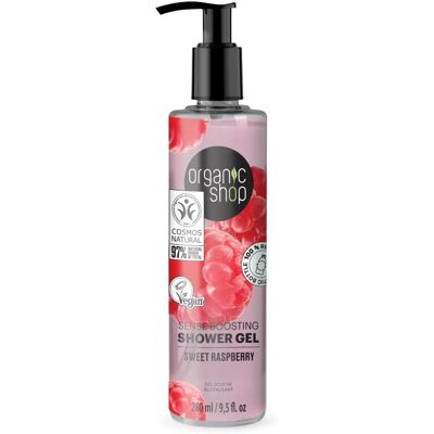 Organic Shop Süßes Himbeer-Revitalisierendes Duschgel 280ml Organic Shop Süßes Himbeer-Revitalisierendes Duschgel 280ml