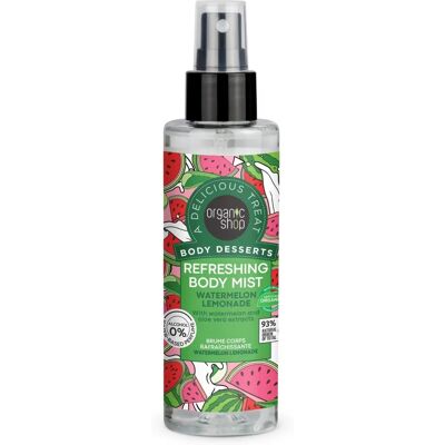 Organic Shop Brume Corporelle Pastèque - Type de Corps - Publicité Organic Shop Brume Corporelle Pastèque - Type de Corps - Publicité