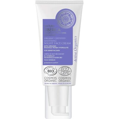 Natura Siberica Nachtcreme - Beruhigend, Bio, 50ml Natura Siberica Nachtcreme - Beruhigend, Bio, 50ml