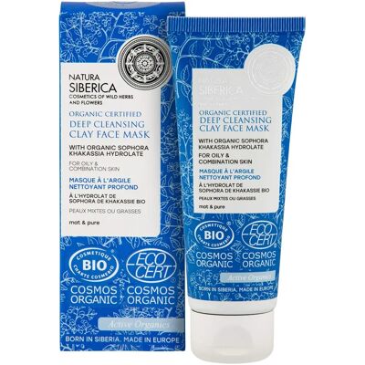 Masque facial nettoyant en profondeur Natura Siberica - Masque facial Masque facial nettoyant en profondeur Natura Siberica - Masque facial