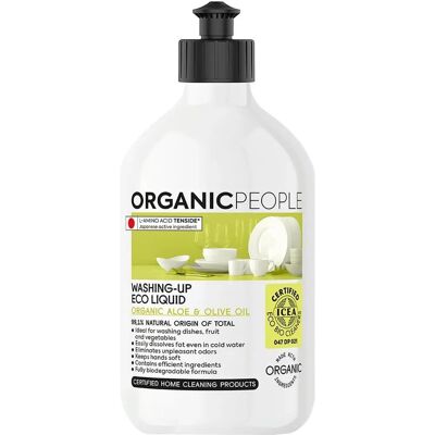 Organic People Jabón líquido ecológico de aloe y oliva Organic People Jabón líquido ecológico de aloe y oliva