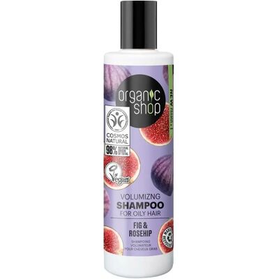 Organic Shop Fig & Rosehip Volumizing Shampoo - Shampoo Organic Shop Fig & Rosehip Volumizing Shampoo - Shampoo