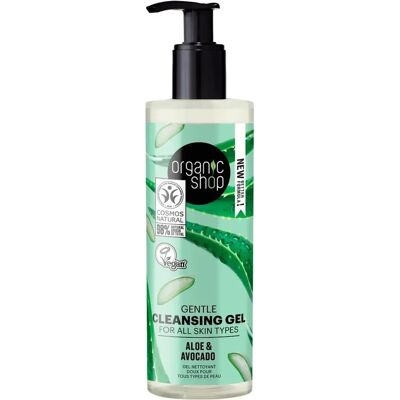 Gel Limpiador Aloe y Aguacate - Para Todo Tipo de Piel Gel Limpiador Aloe y Aguacate - Para Todo Tipo de Piel