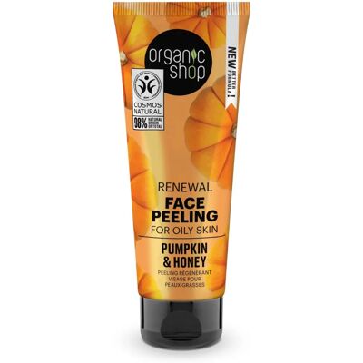 Organic Shop Kürbis Peeling für fettige Haut - Gesichtspeeling Organic Shop Kürbis Peeling für fettige Haut - Gesichtspeeling