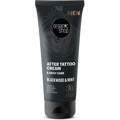 Organic Shop Men Blackwood & Mint Soin Après Tatouage - 75ml - Publicité Organic Shop Men Blackwood & Mint Soin Après Tatouage - 75ml - Publicité