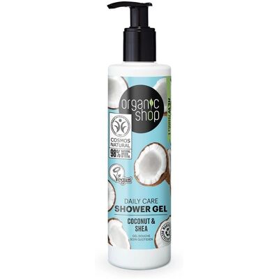Organic Shop Coconut Shea Body Wash - Daily Use 280ml Organic Shop Coconut Shea Body Wash - Daily Use 280ml