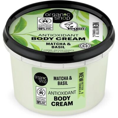 Organic Shop Organic Matcha Body Cream - Body Cream Organic Shop Organic Matcha Body Cream - Body Cream