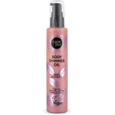 Organic Shop Rose & Lychee Körperöl - Körperöl Organic Shop Rose & Lychee Körperöl - Körperöl
