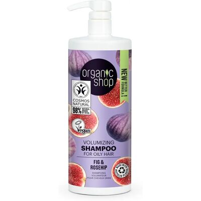 Organic Shop - Champú de Higo y Rosa Mosqueta - Volumen y Cuidado del Cabello Organic Shop - Champú de Higo y Rosa Mosqueta - Volumen y Cuidado del Cabello