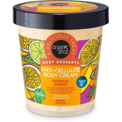Crema corporal Tropical Sorbet de Organic Shop - Anticelulítica Crema corporal Tropical Sorbet de Organic Shop - Anticelulítica