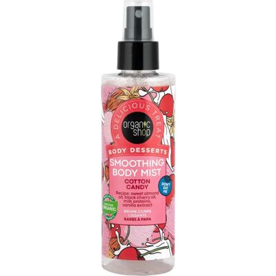 Brume corporelle Cotton Candy Organic Shop - Hydratante 200ml - Publicité Brume corporelle Cotton Candy Organic Shop - Hydratante 200ml - Publicité