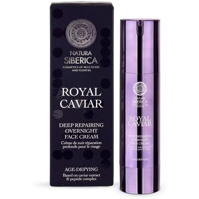 Natura Siberica Royal Caviar Night Repair Face Cream - Anti-Age 50ml Natura Siberica Royal Caviar Night Repair Face Cream - Anti-Age 50ml