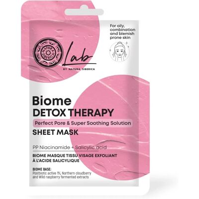 Natura Siberica LAB Biome Detox Gesichtsmaske - Einmalgebrauch Natura Siberica LAB Biome Detox Gesichtsmaske - Einmalgebrauch