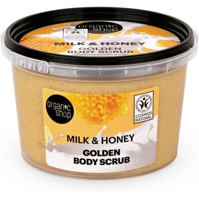 Organic Shop Milk Honey Golden Body Scrub - Body Scrub Organic Shop Milk Honey Golden Body Scrub - Body Scrub