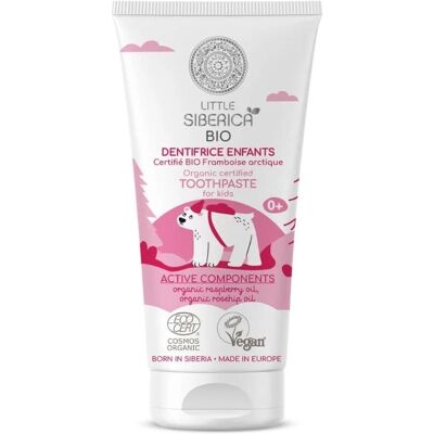 Natura Siberica Little Siberica BIO Dentifricio alle lamponi per bambini - Dentifricio Natura Siberica Little Siberica BIO Dentifricio alle lamponi per bambini - Dentifricio