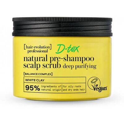 Natura Siberica D-tox Weiße Ton Haut- und Kopfhautpeeling - Scalp Scrub Natura Siberica D-tox Weiße Ton Haut- und Kopfhautpeeling - Scalp Scrub