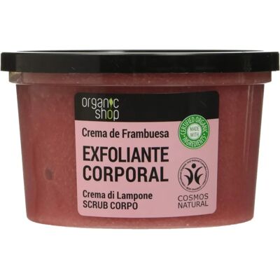 Organic Shop Raspberry Cream Body Scrub - Body Scrub Organic Shop Raspberry Cream Body Scrub - Body Scrub