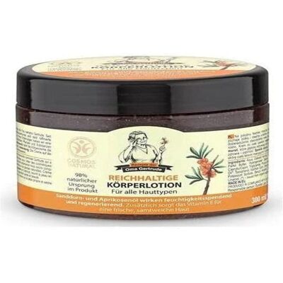 Oma Gertrude Organische Reparierende Körpercreme - Feuchtigkeitsspendend & Regenerierend - 300ml Oma Gertrude Organische Reparierende Körpercreme - Feuchtigkeitsspendend & Regenerierend - 300ml