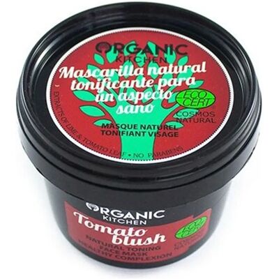 Mascarilla facial tonificante natural de Organic Kitchen Tomato Blush - Mascarilla facial Mascarilla facial tonificante natural de Organic Kitchen Tomato Blush - Mascarilla facial
