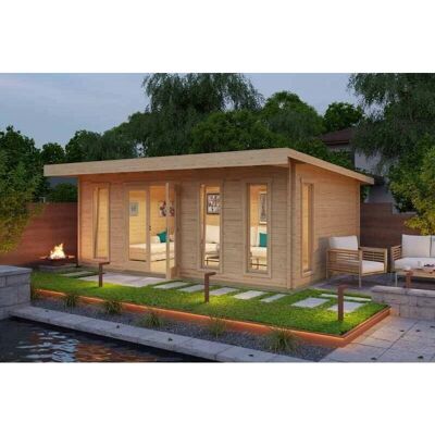 LASITA MAJA Garden Shed - High-Quality Nordic Wood - 19.62m² LASITA MAJA Garden Shed - High-Quality Nordic Wood - 19.62m²