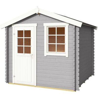 LASITA MAJA Wels 2 Gartenhaus - Holz, Hellgrau LASITA MAJA Wels 2 Gartenhaus - Holz, Hellgrau
