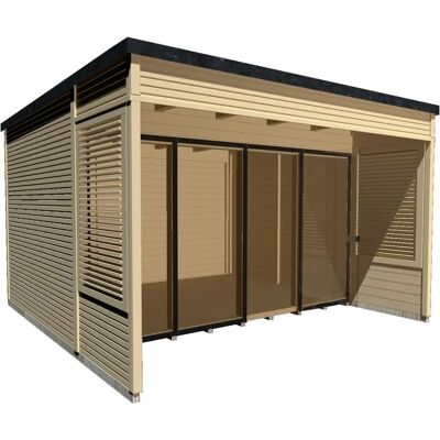 Weka Gartenhaus 401 - Holzschuppen mit Doppeltür Weka Gartenhaus 401 - Holzschuppen mit Doppeltür