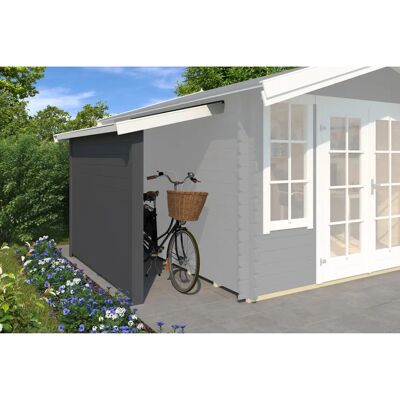 LASITA MAJA Schleppdach - Gartenhaus-Anbaudach, Seitenwand, 2,68 m² LASITA MAJA Schleppdach - Gartenhaus-Anbaudach, Seitenwand, 2,68 m²