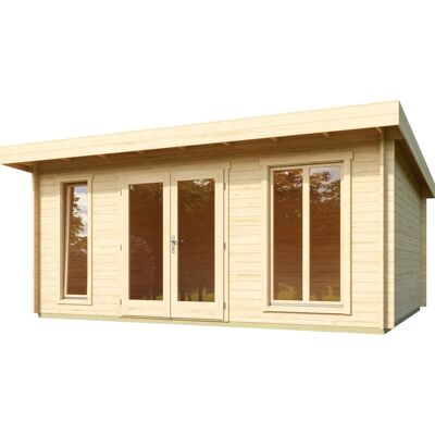 Lasita Maja Dorset 3 Gartenhaus - 34mm Nordische Fichte Pultdach Lasita Maja Dorset 3 Gartenhaus - 34mm Nordische Fichte Pultdach