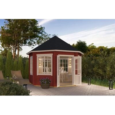 Lasita Maja - Jamaica - Schwedenrot - 346x346 cm - Pavillon Lasita Maja - Jamaica - Schwedenrot - 346x346 cm - Pavillon