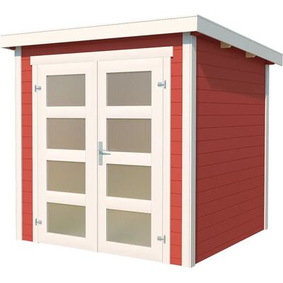 LASITA MAJA Zambezi 1 Gartenhaus - Holz, Doppeltür, Flachdach LASITA MAJA Zambezi 1 Gartenhaus - Holz, Doppeltür, Flachdach