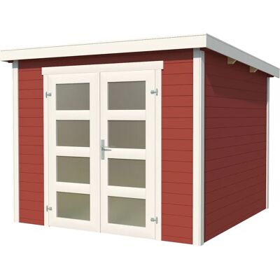 LASITA MAJA Zambezi 3 Gartenhaus - Holz, 270x210 cm, Schwedenrot LASITA MAJA Zambezi 3 Gartenhaus - Holz, 270x210 cm, Schwedenrot