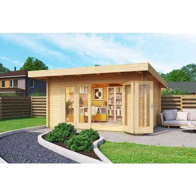 Lasita Maja Sussex 1 Gartenschuppen - Pultdach, Natur Lasita Maja Sussex 1 Gartenschuppen - Pultdach, Natur