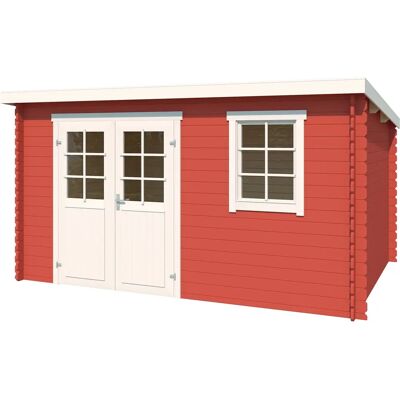 LASITA MAJA Amira 230 - Holz-Gartenhaus, Rot, 28mm LASITA MAJA Amira 230 - Holz-Gartenhaus, Rot, 28mm