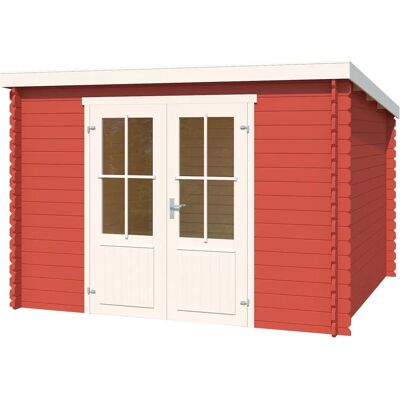 LASITA MAJA Atlanta Gartenhaus - Holz, 28mm, Pultdach LASITA MAJA Atlanta Gartenhaus - Holz, 28mm, Pultdach