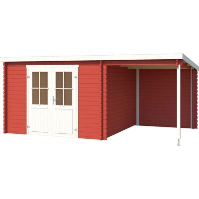 LASITA MAJA Tampa Schwedenrot Gartenhaus - Gartenhaus LASITA MAJA Tampa Schwedenrot Gartenhaus - Gartenhaus