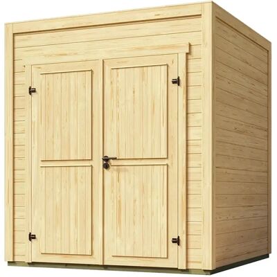 WEKA Batu/Fynn 1 Naturbeige Gartenhaus - Gartenhaus WEKA Batu/Fynn 1 Naturbeige Gartenhaus - Gartenhaus