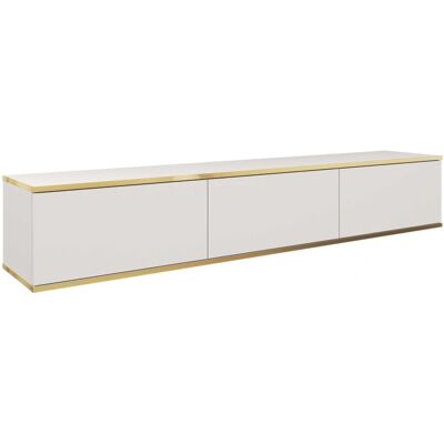 AKL FURNITURE - RTV175 - Gold - Soporte de TV AKL FURNITURE - RTV175 - Gold - Soporte de TV