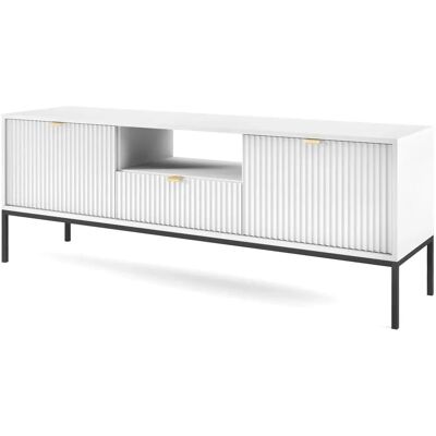 Mueble TV Avon Blanco - 154x39x56cm Mueble TV Avon Blanco - 154x39x56cm