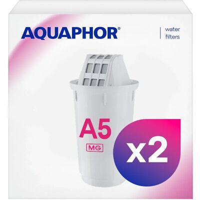 AQUAPHOR A5Mg - Ersatz-Wasserfilterkartusche mit Magnesium - Wasserfilter AQUAPHOR A5Mg - Ersatz-Wasserfilterkartusche mit Magnesium - Wasserfilter