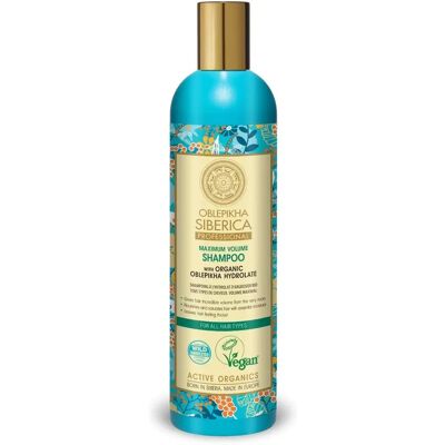 Șampon Natura Siberica Oblepikha cu Cătină de Mare - Volum Maxim - 400ml Șampon Natura Siberica Oblepikha cu Cătină de Mare - Volum Maxim - 400ml