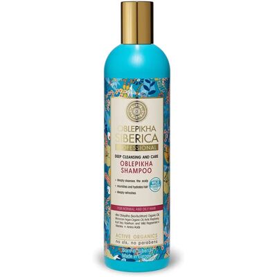 Natura Siberica Oblepikha Deep Cleansing & Care Shampoo - Shampoo for Normal and Oily Hair Natura Siberica Oblepikha Deep Cleansing & Care Shampoo - Shampoo for Normal and Oily Hair