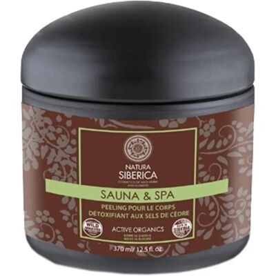 Sel exfoliant à l'huile de cèdre - Gommage corporel 370ml - Sel exfoliant avec huile de cèdre Sel exfoliant à l'huile de cèdre - Gommage corporel 370ml - Sel exfoliant avec huile de cèdre