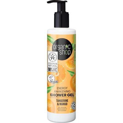 Organic Shop Tangerine Mango Energising Shower Gel - Shower Gel Organic Shop Tangerine Mango Energising Shower Gel - Shower Gel